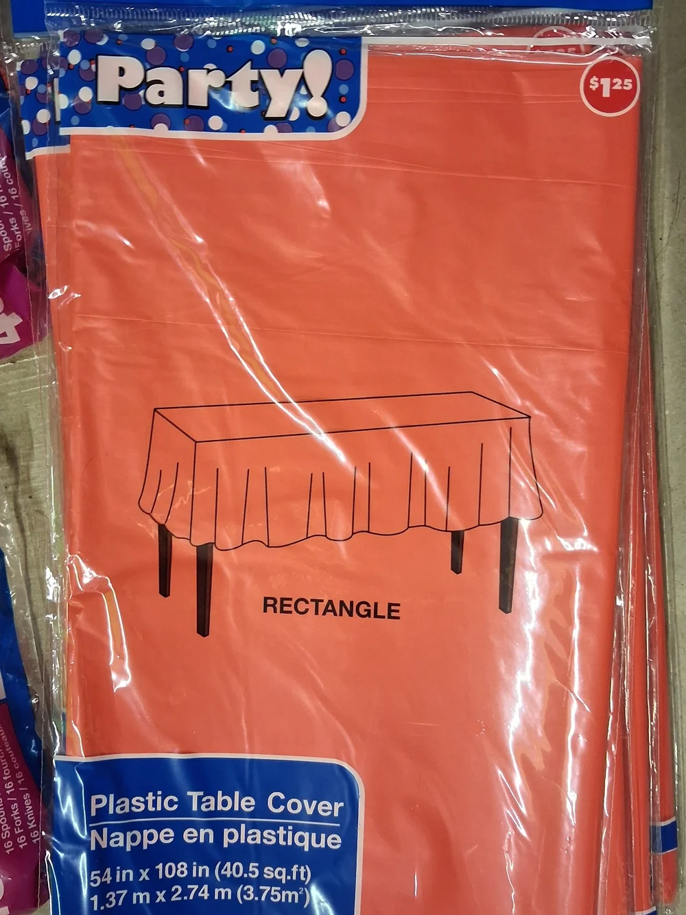 Party Supplies - Orange